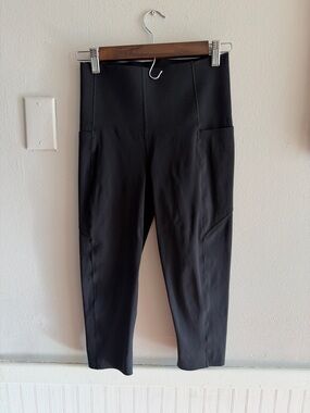 Sweaty Betty POWER Black High-Waist Cropped Active Leggings